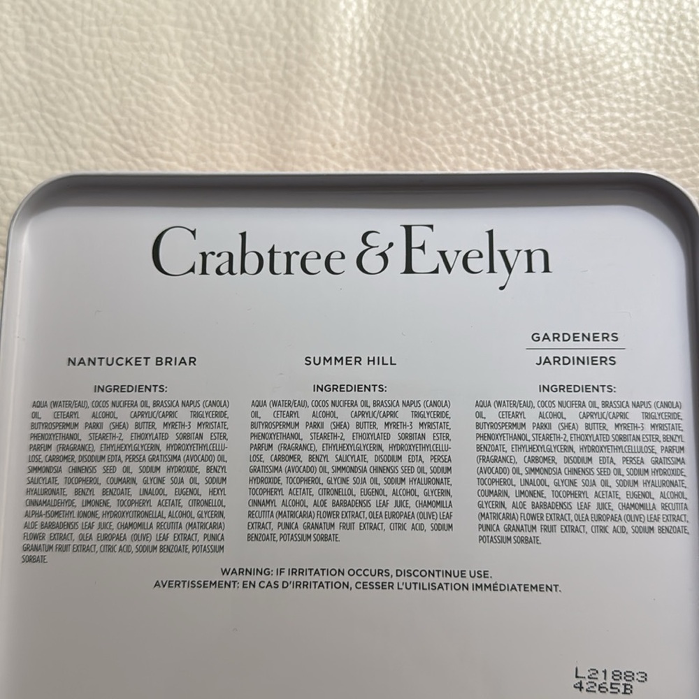 Crabtree & Evelyn hand cream set (Brand New) - Picture 3 of 3